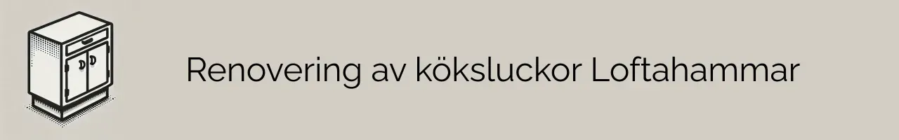 Renovering av köksluckor Loftahammar